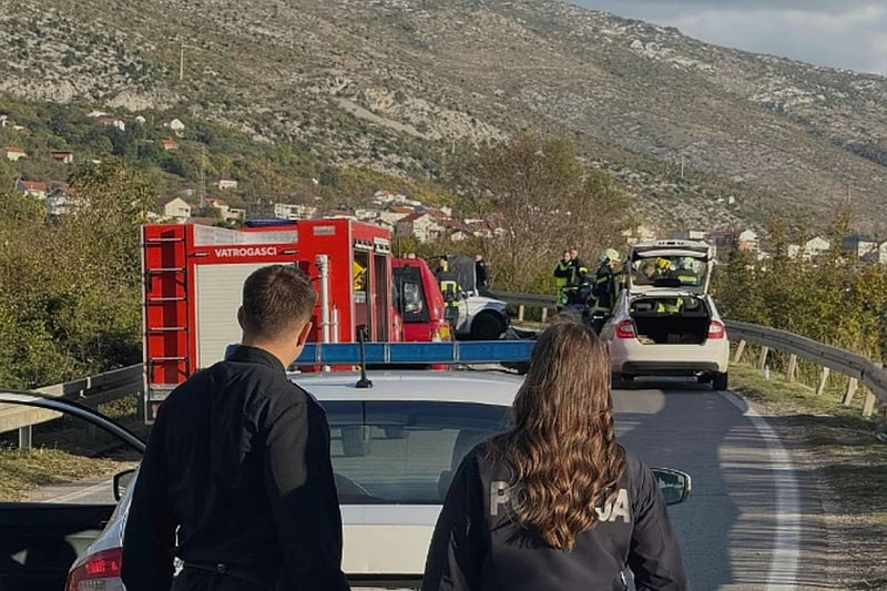 Stravična nesreća kod Mostara: Poginule dvije osobe